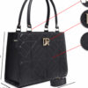 Kit 2 Bolsa Feminina Transversal De Ombro + Carteira